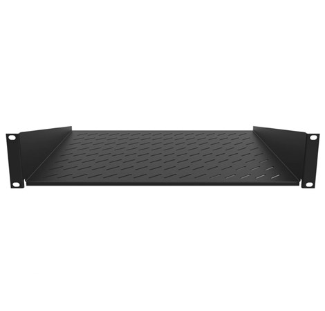Canovate 19" 2U Cantilever konzolna polica, pričvršćenje prednjim vijcima d=400mm, nosivost 15-25 kg (CCA-9-1003)