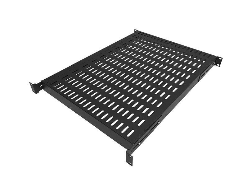 Canovate 19" 1U HEAVY DUTY polica d=400mm, nosivost 100 kg (CCA-9-1008)