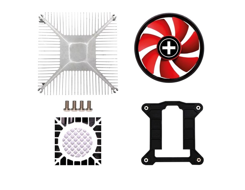 Xilence I350PWM hladnjak za Intel procesore, 92mm ventilator