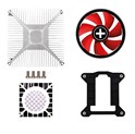 Xilence I350PWM hladnjak za Intel procesore, 92mm ventilator