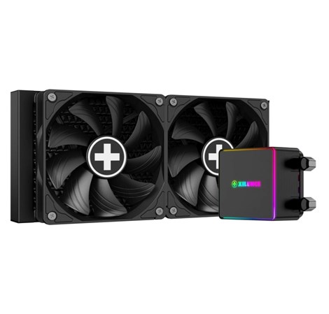 Xilence LiQuRizer LQ240PRO vodeno hlađenje za procesore Intel/AMD Multi socket, ARGB pumpa, 2×120mm ventilator