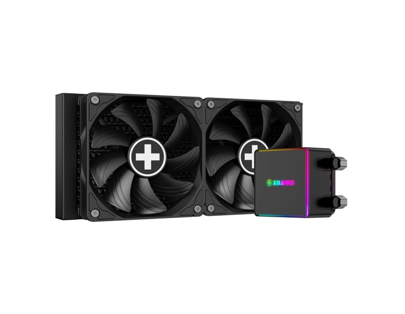 Xilence LiQuRizer LQ240PRO vodeno hlađenje za procesore Intel/AMD Multi socket, ARGB pumpa, 2×120mm ventilator