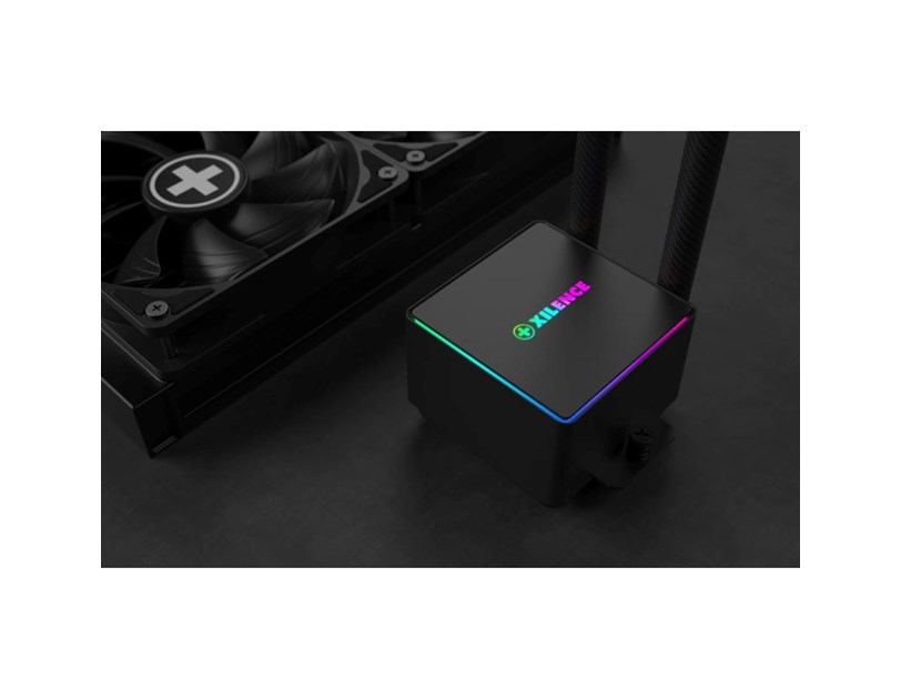 Xilence LiQuRizer LQ240PRO vodeno hlađenje za procesore Intel/AMD Multi socket, ARGB pumpa, 2×120mm ventilator