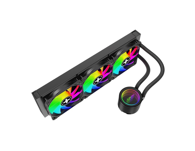 Xilence LQ360G.ARGB Gaming Series vodeno hlađenje za procesore Intel/AMD Multi socket, 3×120mm PWM ARGB ventilator, crno