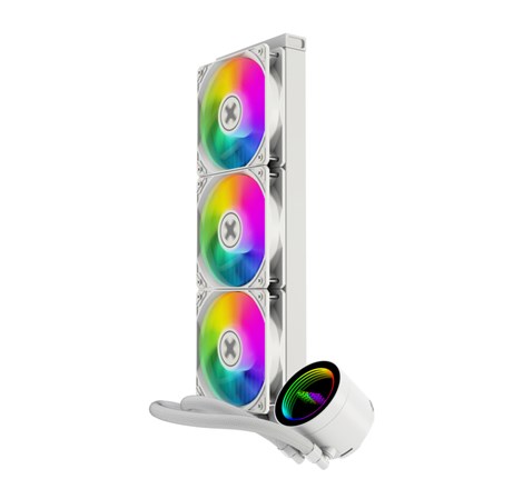 Xilence LQ360G.W.ARGB Gaming Series vodeno hlađenje za procesore Intel/AMD Multi socket, 3×120mm PWM ARGB ventilator, bijeli