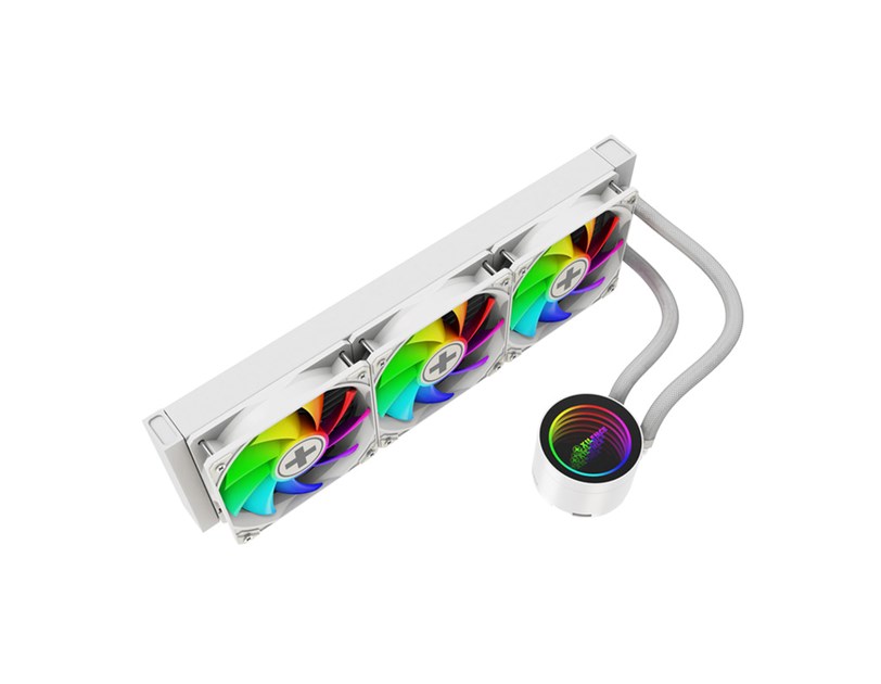 Xilence LQ360G.W.ARGB Gaming Series vodeno hlađenje za procesore Intel/AMD Multi socket, 3×120mm PWM ARGB ventilator, bijeli