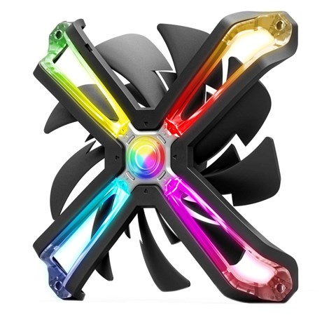 Zalman ZM-SF120 hladnjak za kućište 120×120×26mm, RGB, FDB Bearing, crni