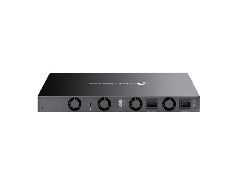 TP-Link 24-Port Omada Gigabit Stackable Managed preklopnik (Switch) L3, 4×10 Gbps SFP+, 2xUSB 2.0, 1×RJ45 Console Port, 1×USB-C Console Port, 1×RJ45 Management Port 