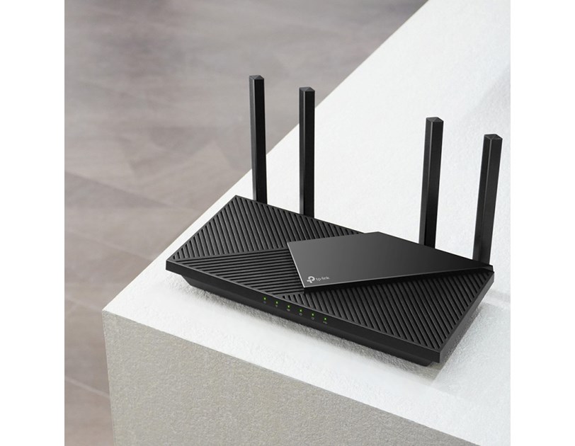 TP-Link AX3000 Archer AX55 Pro bežični usmjerivač (Dual-Band Router Wi-Fi 6) Multi-Gigabit 574 Mbps/2402 Mbps (2.4 GHz/5 GHz) 802.11ax/a/b/g/n/ac, 2×  WAN/LAN, 3× Gigabit LAN, USB 3.0, 4×fiksne antene