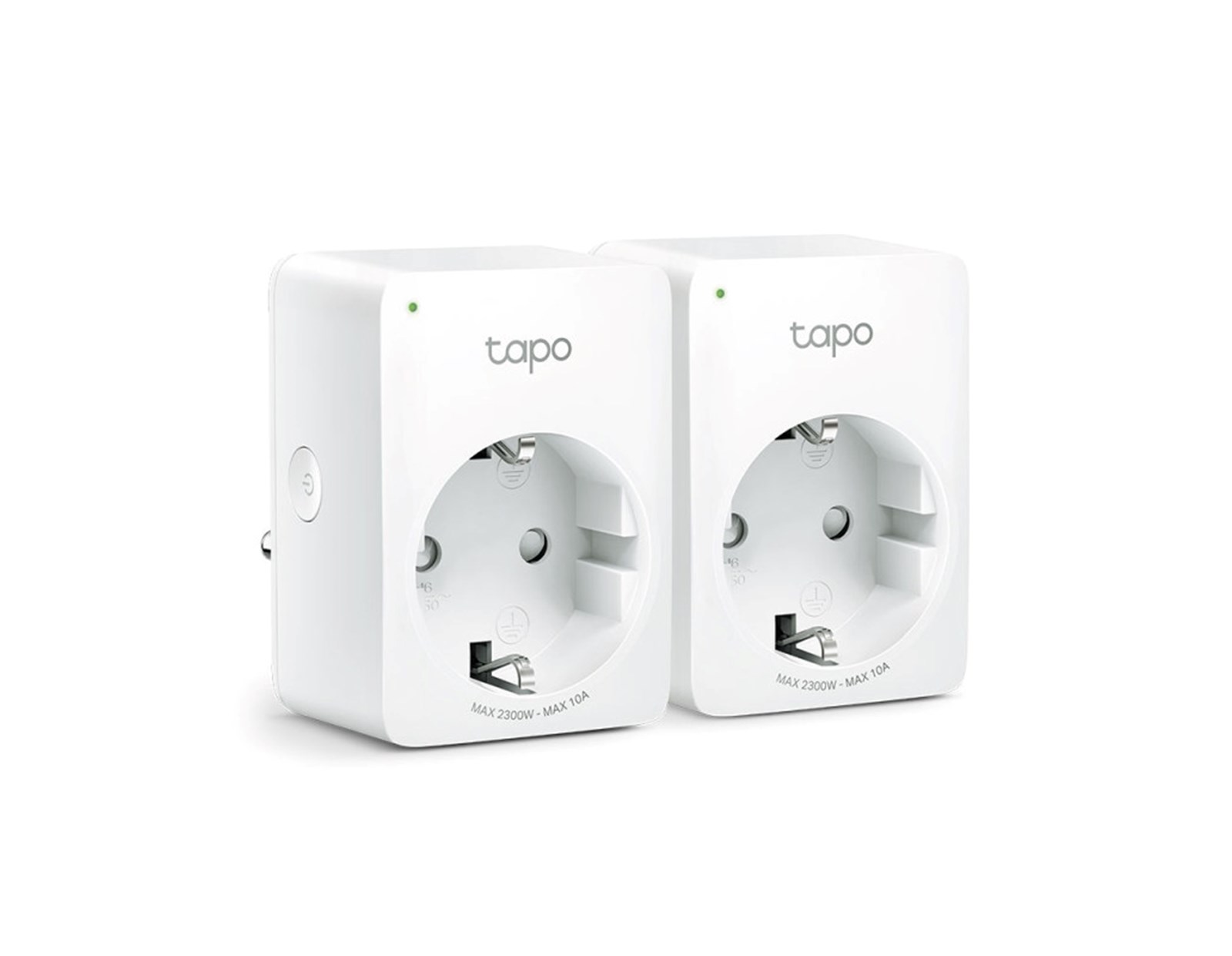 TP-Link Tapo P100-2 WiFi Smart Plug (2 pack) 2.4GHz, 802.11b/g/n, BT4.2, Tapo app, Wi-Fi kontrola, Timer/Schedule postavke, Glasovna kotrola Amazon Alexa/Google Assistant