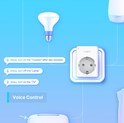 TP-Link Tapo P100-2 WiFi Smart Plug (2 pack) 2.4GHz, 802.11b/g/n, BT4.2, Tapo app, Wi-Fi kontrola, Timer/Schedule postavke, Glasovna kotrola Amazon Alexa/Google Assistant 