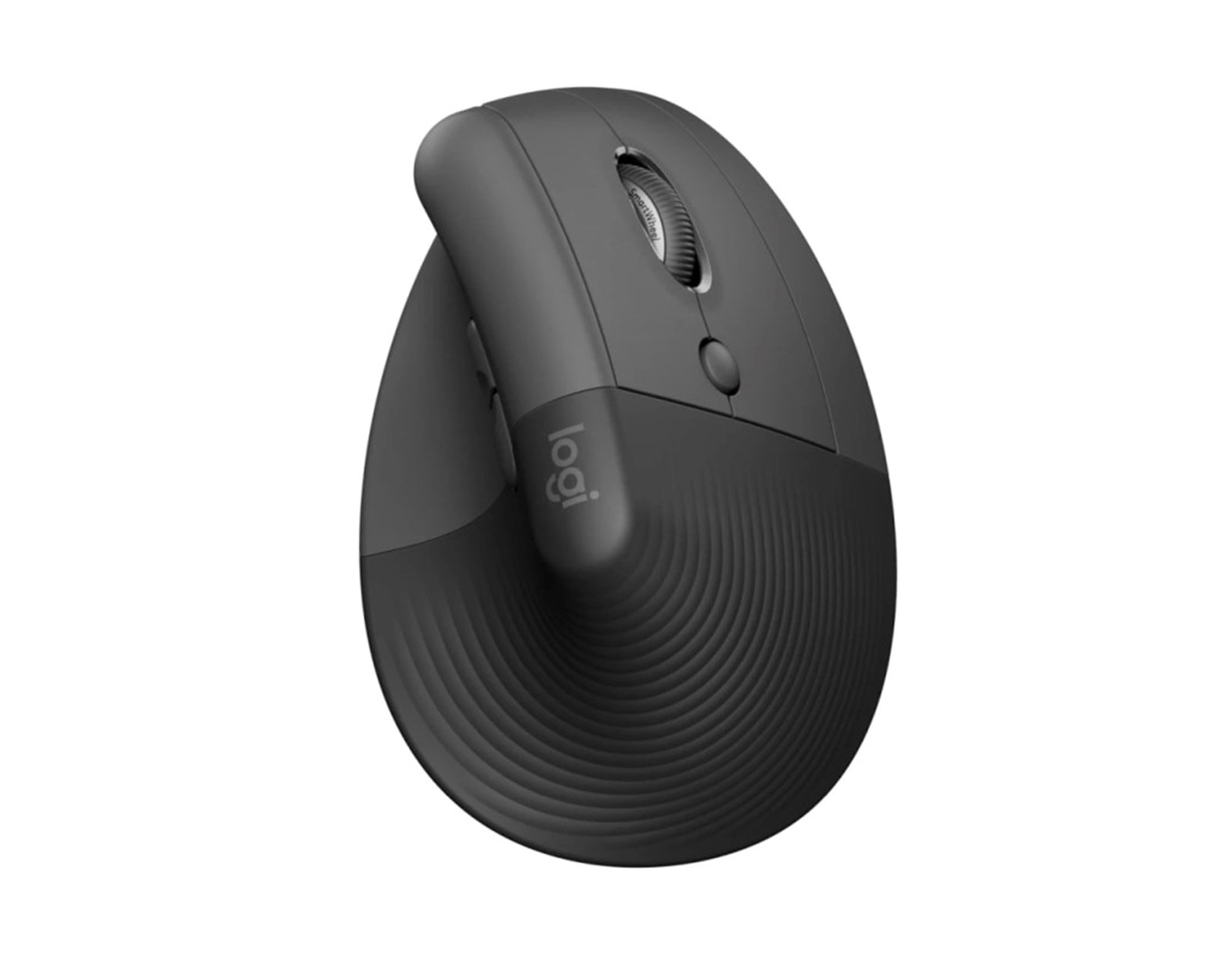 Logitech Lift bežični vertikalni ergonomski miš, USB, sivi (910-006473)