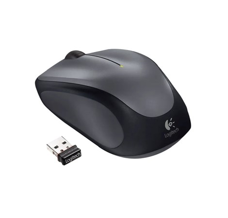 Logitech M235 bežični optički miš, USB, crni/sivi (910-002201)