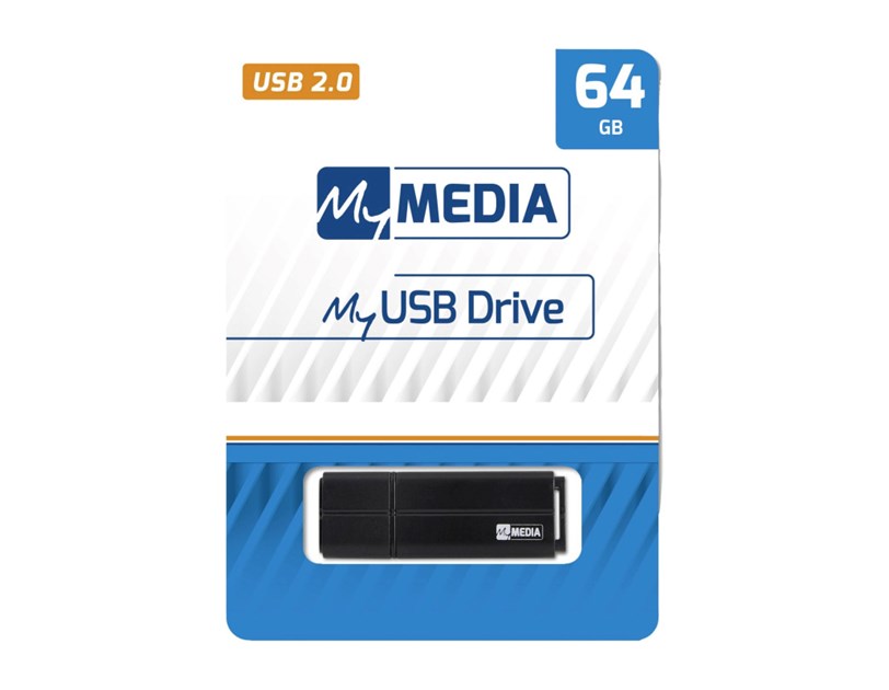 MyMedia USB2.0 64GB, crni