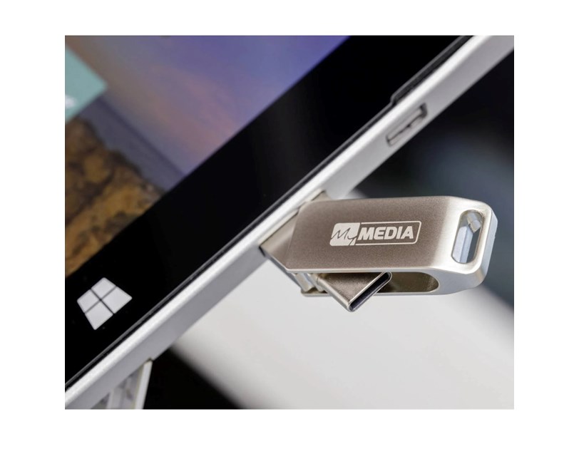 MyMedia Dual USB3.2 Gen1 /USB-C 32GB, metal