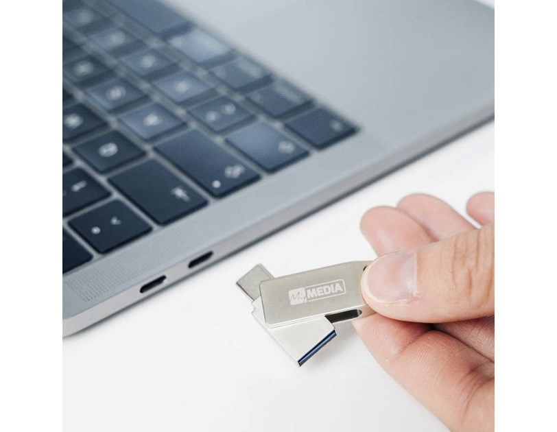 MyMedia Dual USB3.2 Gen1 /USB-C 32GB, metal