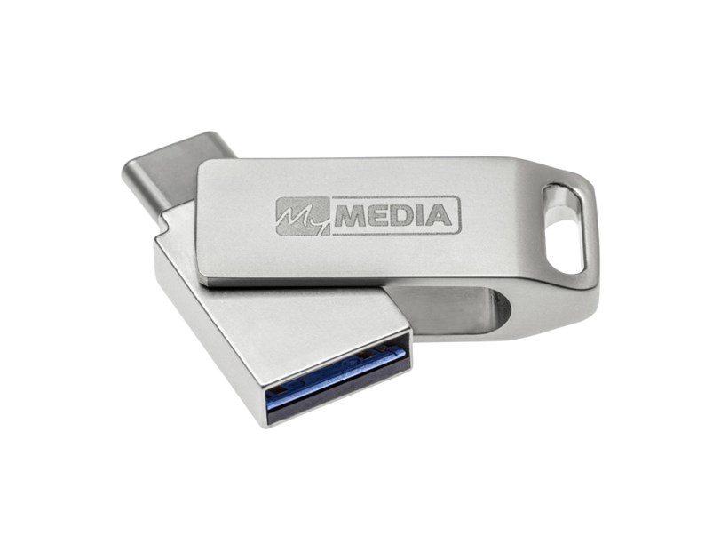 MyMedia Dual USB3.2 Gen1/USB-C 64GB, metal