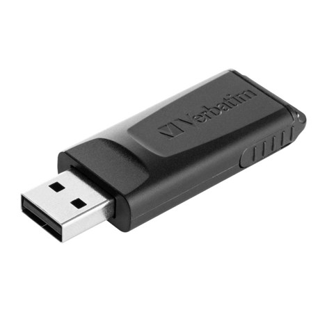 Verbatim USB2.0 Store'n'Go Slider 64GB, crni