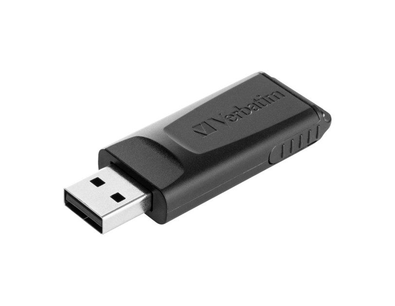 Verbatim USB2.0 Store'n'Go Slider 64GB, crni