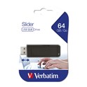 Verbatim USB2.0 Store'n'Go Slider 64GB, crni