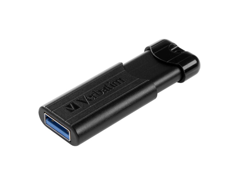 Verbatim PinStripe 16GB USB3.2 Gen1, crni
