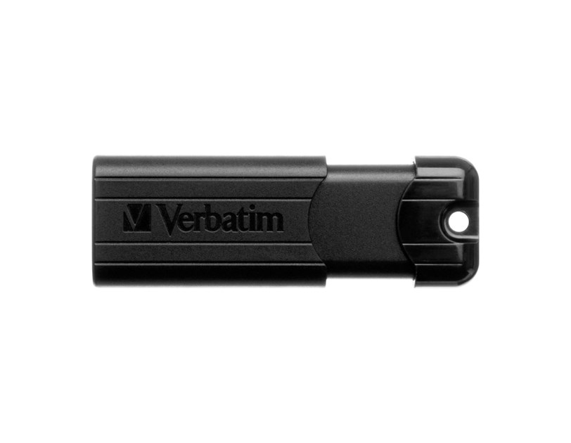 Verbatim PinStripe 16GB USB3.2 Gen1, crni