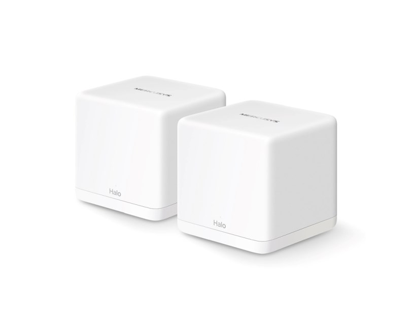 Mercusys Halo H60X(2-pack) AX1500 Whole Home Mesh WiFi 6, Dual-Band 300Mbps/1201Mbps (2.4GHz/5GHz), 802.11ax/ac/n/a 2.4 GHz - 802.11n/b/g 5 GHz, 5×G-LAN/WAN, Mercusys app
