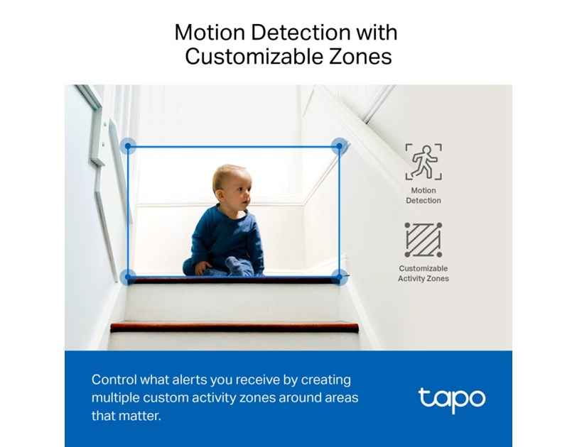 TP-Link Tapo C220 AI kamera 2K QHD, H.264, 360°/114° Pan/Tilt, Advanced Night Vision, microSD, dvosmjerni audio, AI detekcija pokreta, Wi-Fi, Tapo app