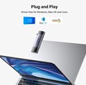 UGREEN čitač memorijskih kartica, TF/microSD/SD kartice, USB-C/USB-A