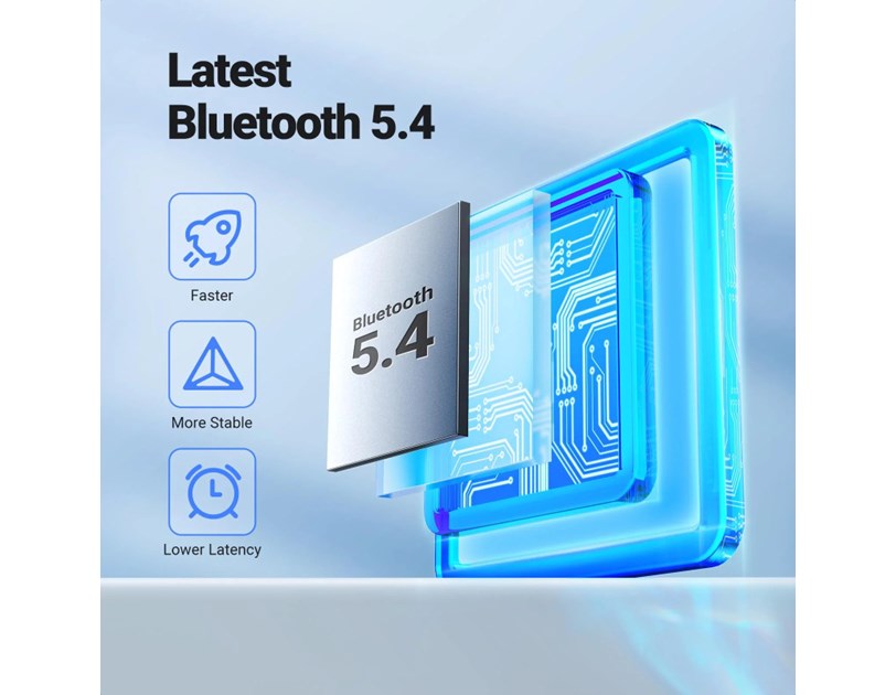 UGREEN bežični Audio receiver, Bluetooth, USB, 3.5mm, crni