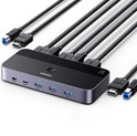 UGREEN KWM switch 3x HDMI, 2x USB-C, 3x USB-A,2x USB-B