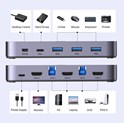 UGREEN KWM switch 3x HDMI, 2x USB-C, 3x USB-A,2x USB-B