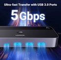 UGREEN KWM switch 3x HDMI, 2x USB-C, 3x USB-A,2x USB-B