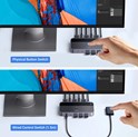 UGREEN KWM switch 3x HDMI, 2x USB-C, 3x USB-A,2x USB-B
