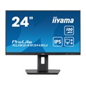 IIYAMA 24" XUB2493HSU-B6 FHD (1920×1080) IPS, Pivot, 100Hz, 16:9, 4ms, 250 cd/m2, 1000:1, HDMI/DP, 2×USB-A, Ultraslim, zvučnici, crni