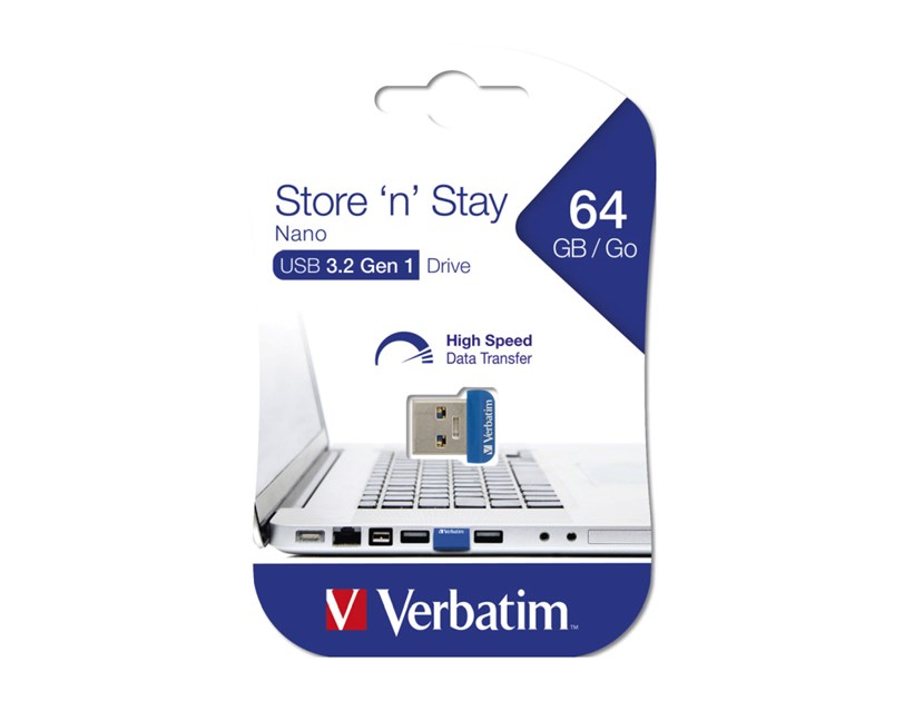 Verbatim USB3.0 Nano Store'n'Stay 64GB