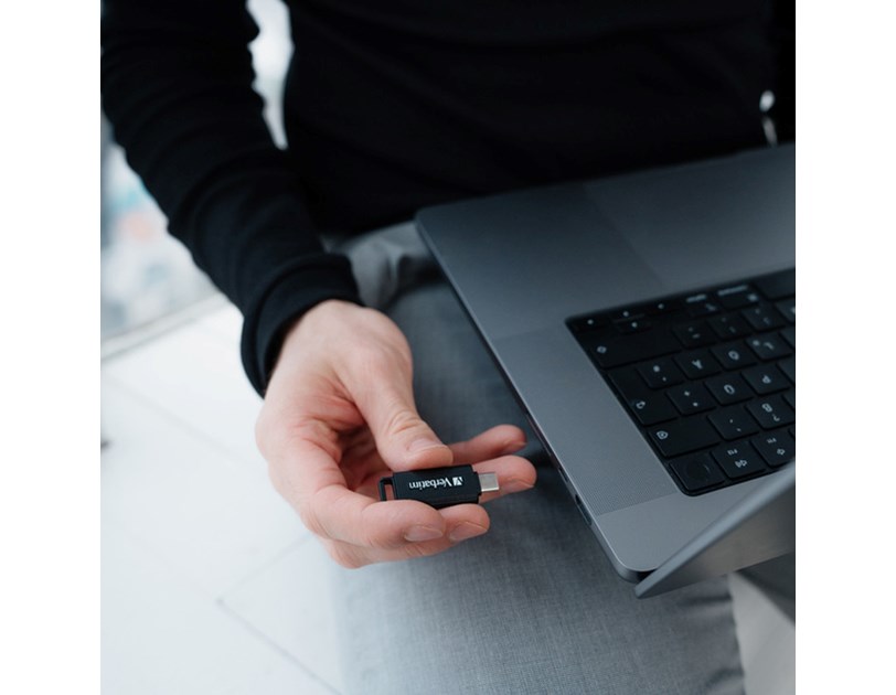 Verbatim USB-C stick Store'n'Go 3.2 Gen1, 64GB, crni