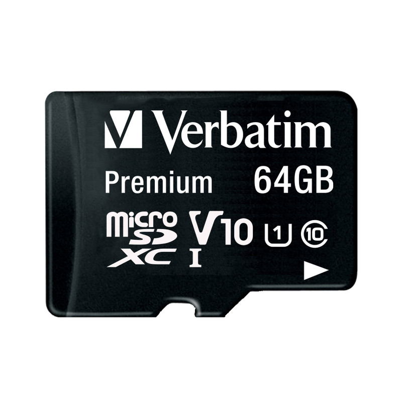 Verbatim memorijska kartica Premium Micro SDXC Secure Digital 64GB Class 10 + ad...