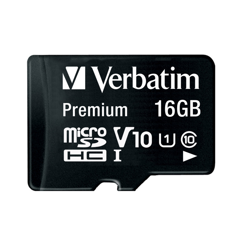 Verbatim memorijska kartica Premium Micro SDHC Secure Digital 16GB Class 10 + ad...