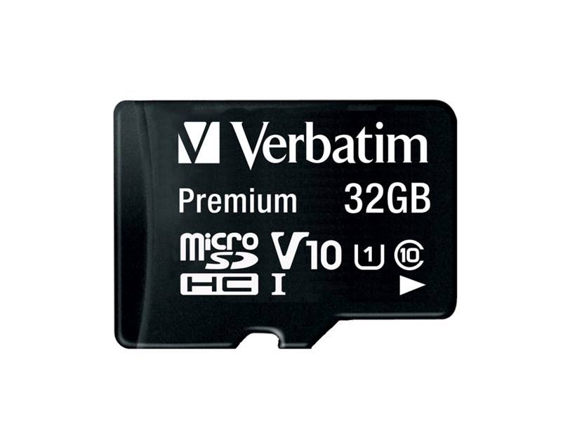 Verbatim memorijska kartica Premium Micro SDHC Secure Digital 32GB Class 10 + adapter