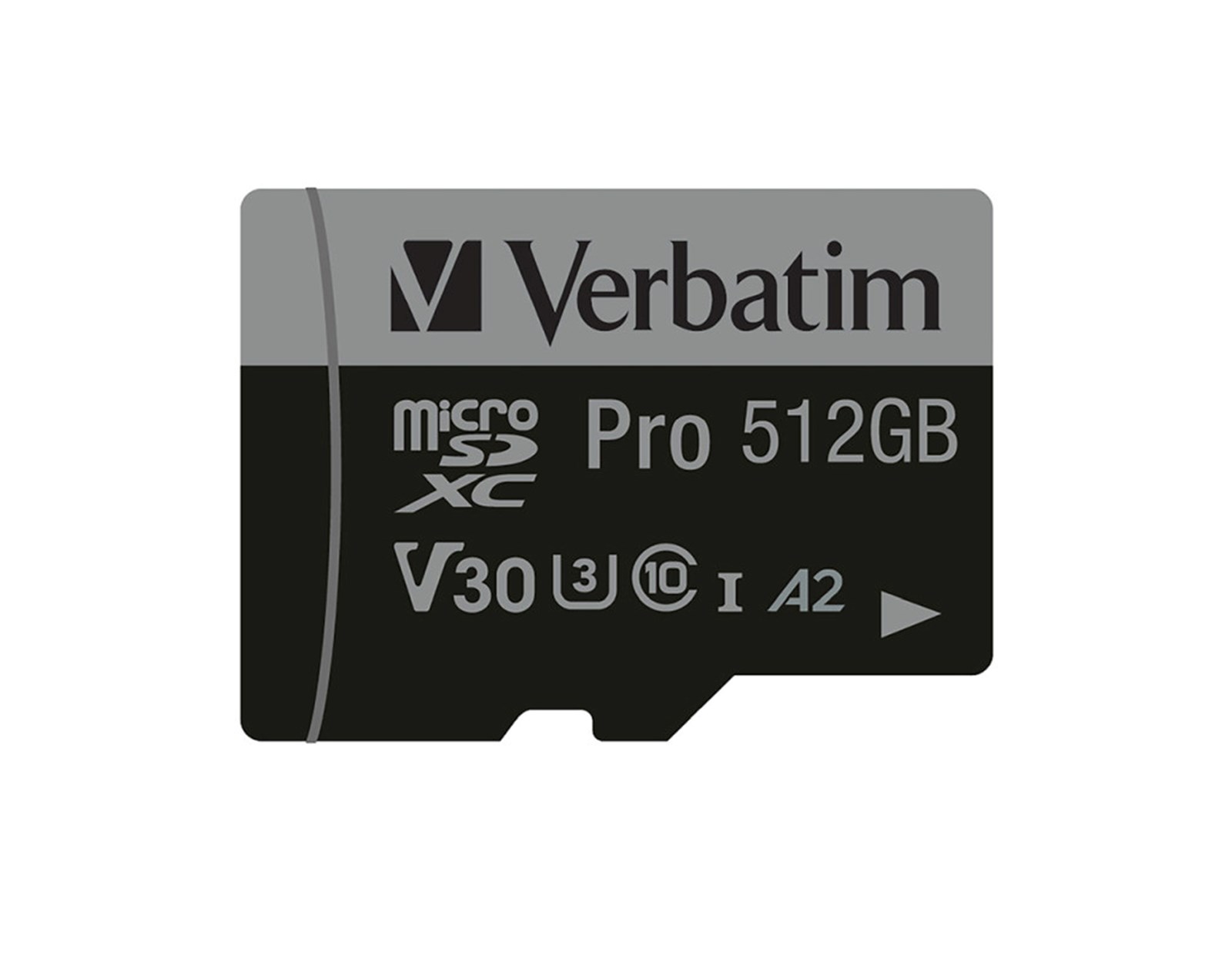 Verbatim memorijska kartica PRO Micro SDXC 512GB, U3, A2, V30, Class 10 Card + adapter