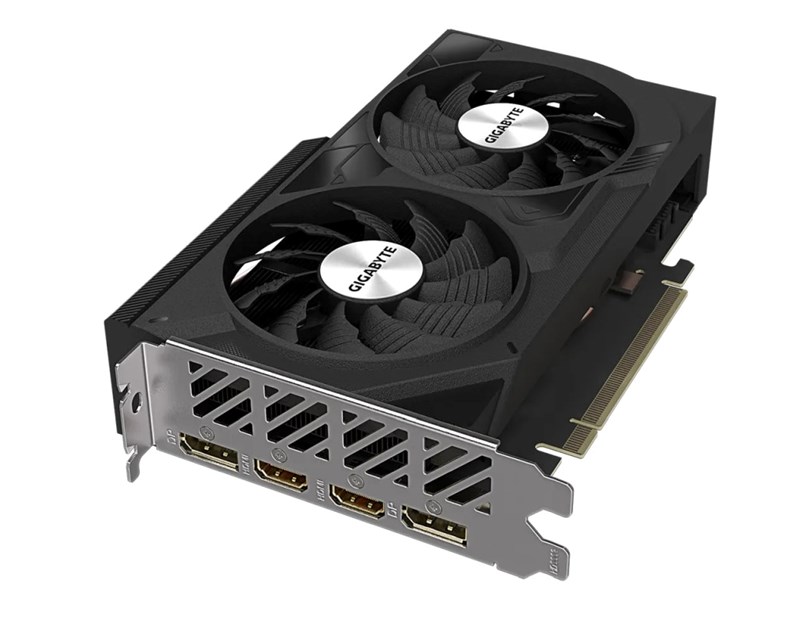 Gigabyte nVidia GeForce RTX 4060 WINDFORCE 8GB GDDR6, PCI-E 4.0, 128 bit, 2× HDMI, 2 x DP