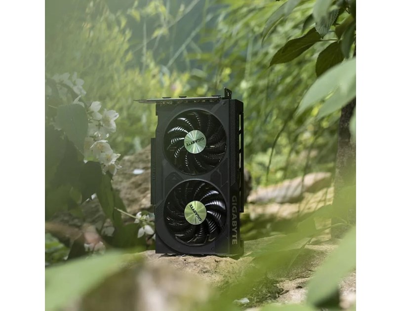 Gigabyte nVidia GeForce RTX 4060 WINDFORCE 8GB GDDR6, PCI-E 4.0, 128 bit, 2× HDMI, 2 x DP