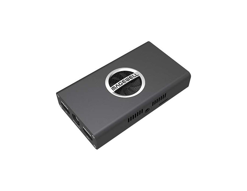 Magewell Pro convert HDMI 4K Plus, standalone box for converting one-channel HDMI into NDI stream, loop through, max 4K60 (4:4:4) as input (64010 (EU))