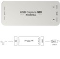 Magewell USB Capture SDI Gen 2, USB2.0/3.0 DONGLE, 1-channel HD/3G/2K SDI, Plug and Play, Windows/Linux/Mac (32070)