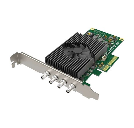 Magewell Pro capture SDI 4K Plus, LP PCIe x4, 1-channel 12G SDI, Ultra HD 4Kp60, Windows/Linux/Mac (11180)
