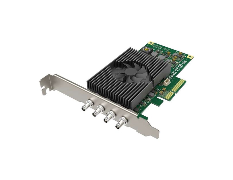Magewell Pro capture SDI 4K Plus, LP PCIe x4, 1-channel 12G SDI, Ultra HD 4Kp60, Windows/Linux/Mac (11180)
