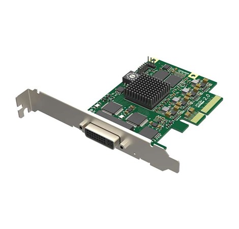 Magewell Pro capture DVI 4K, LP PCIe x4, 1-channel DVI/HDMI, Ultra HD 4Kp30 HDMI, 4Kp30 DVI, Windows/Linux/Mac (11160)