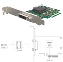 Magewell Pro capture DVI 4K, LP PCIe x4, 1-channel DVI/HDMI, Ultra HD 4Kp30 HDMI, 4Kp30 DVI, Windows/Linux/Mac (11160)