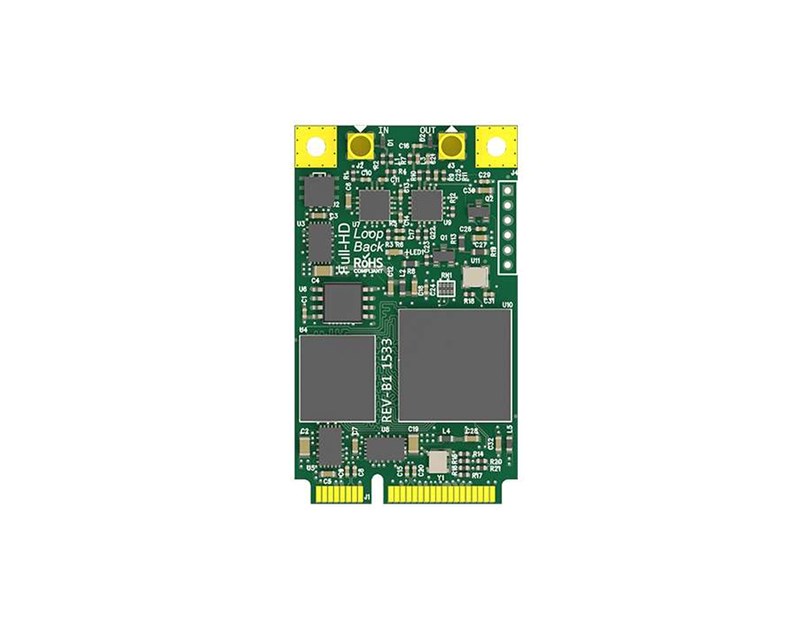 Magewell Pro capture mini SDI (no heat sink), mini PCIe, 1-channel SDI with loop through, no heat sink, Windows/Linux/Mac (11132)